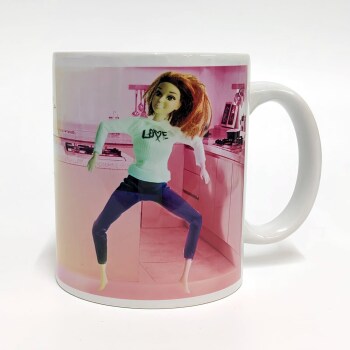Kitchen Disco funny mug