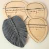 Macrame Leaf & Feather Cutting Template / Macrame Wall Hanging Tool /  Macrame Cutting Template / Cutting Tool - Extra Small