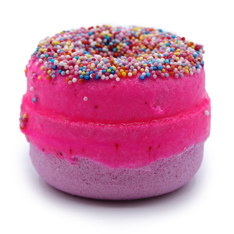 Raspberry Donut Organic Bath Fizzers