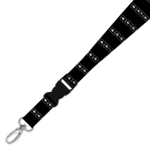 Double Breakaway Lanyard - Braces Doodle