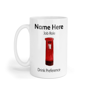 Personalised Ceramic Mug - Post Box