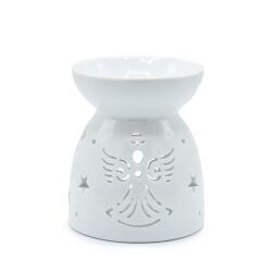 Angel Cut Out Ceramic Wax Melt Burner