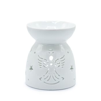 Angel Cut Out Ceramic Wax Melt Burner