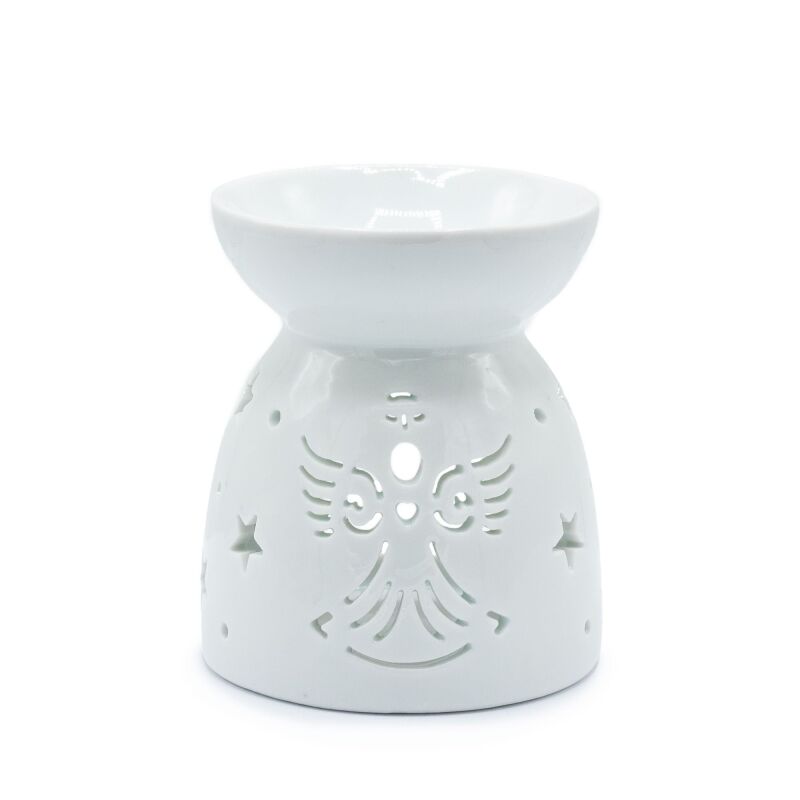 Angel Cut Out Ceramic Wax Melt Burner