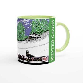 Retro Computer Winter Games Mug