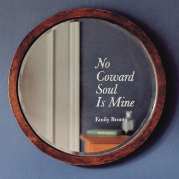 Holy Mackerel no coward soul is mine retro themed blank greeting card for him or her - designed by Andy Poplar - 15cm square and blank inside for your message