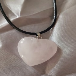 Rose Quartz Crystal Necklace