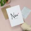 Nine Year Anniversary Card For Husband 9 Year Anniversary Card Boyfriend or Girlfriend Wedding Anniversary Card For Wife - Large (5x7) / Blank Message