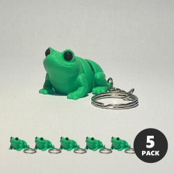 Baby Frog Keyring Pack (x5)