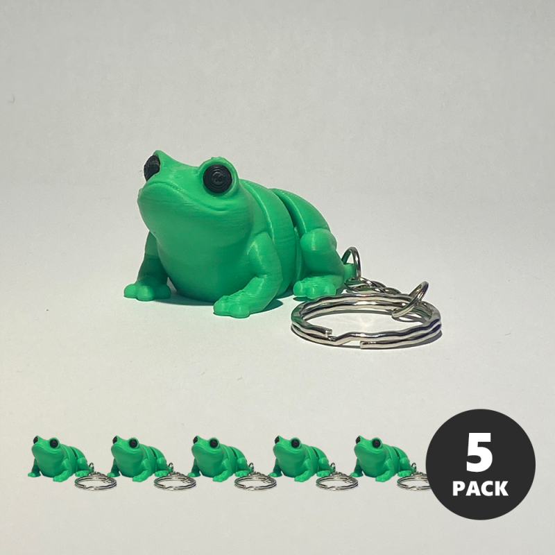 Baby Frog Keyring Pack (x5)