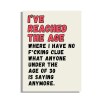 Reached Age funny birthday card
