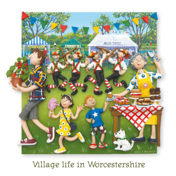 Village life in Worcestershire