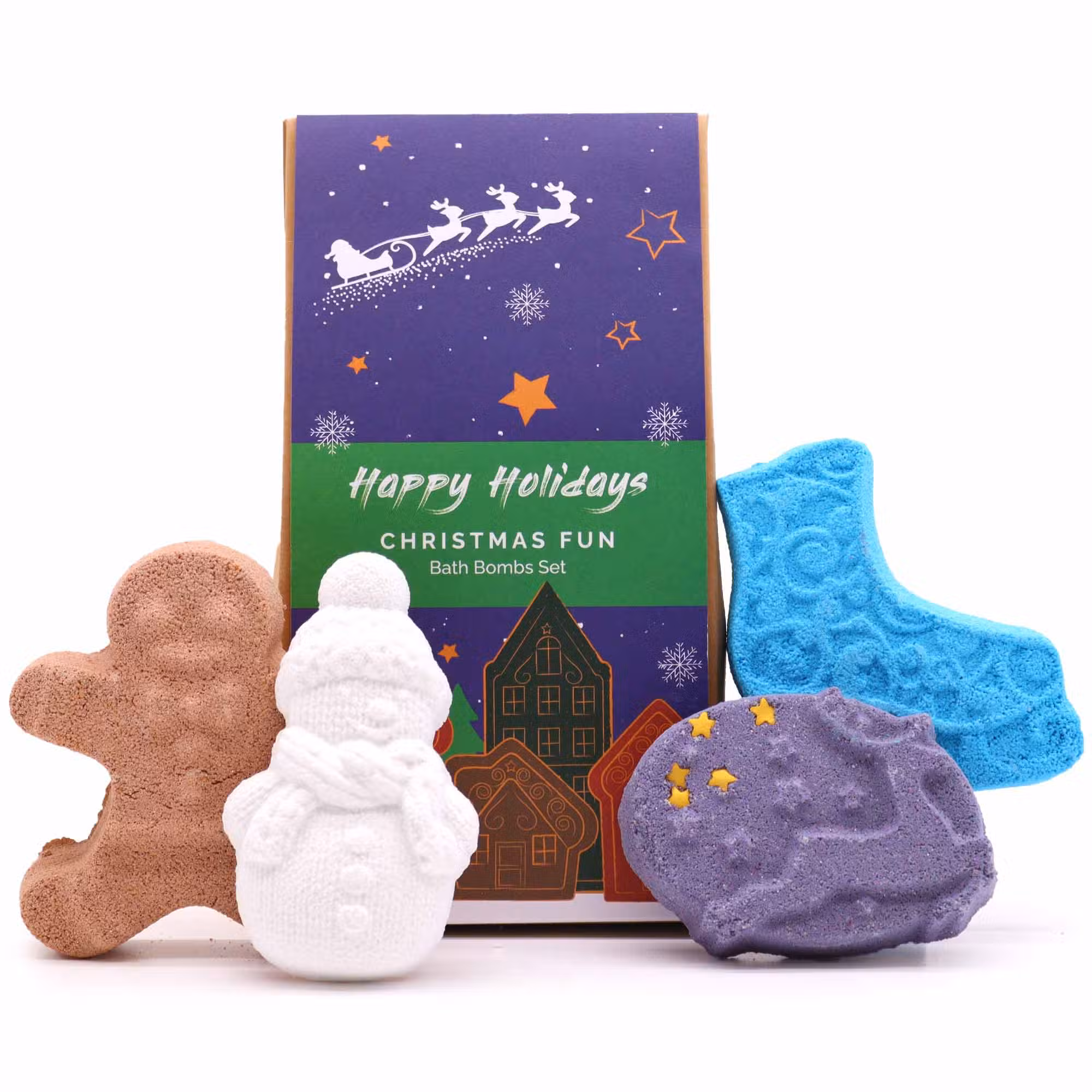 Christmas Bath Bomb Set