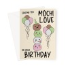 Mochi Birthday Card - A5 Portrait - 1 Card