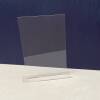 A5 A4 Clear Rectangle Acrylic Table Number or Sign Blank with Stand / Rectangle with Stand / Acrylic Blanks / Wedding / DIY Signage / 3mm - A5