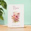 Birthday Card For Niece Card For Her Card for Niece Luxury Card For Niece Birthday Card for Loved One Niece Card Birthday Flower Card - Large (5x7) / Blank Message