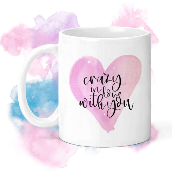 Valentine's Day Ceramic Mug - Crazy In Love