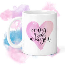 Valentine's Day Ceramic Mug - Crazy In Love