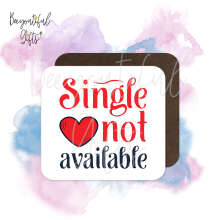 Valentine's Day Coaster - Single Not Available