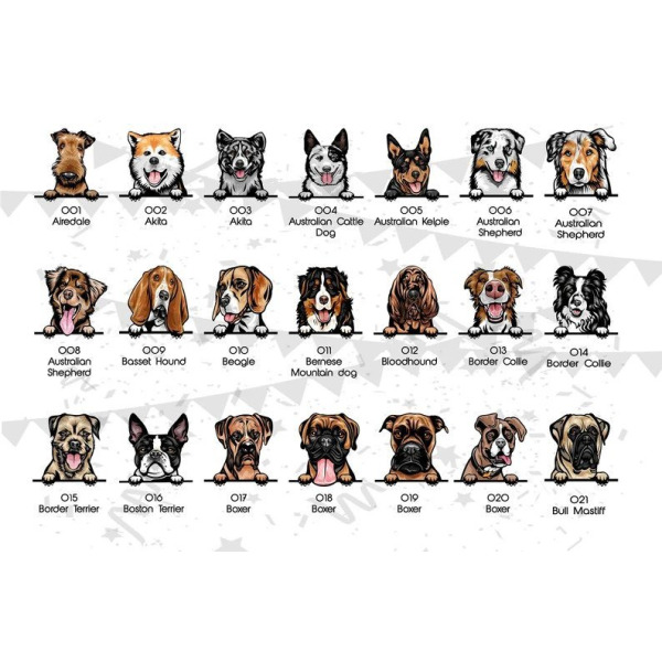 Personalised Bar Set - Dog Themed