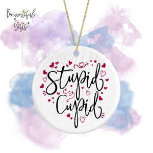Valentine's Day Ceramic Decoration - Stupid Cupid