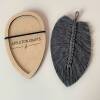 Macrame Leaf & Feather Cutting Template / Macrame Wall Hanging Tool /  Macrame Cutting Template / Cutting Tool - Extra Small