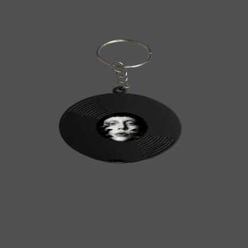 Lady Gaga Vinyl Keyring / Keychain