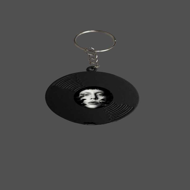 Lady Gaga Vinyl Keyring / Keychain - Tour
