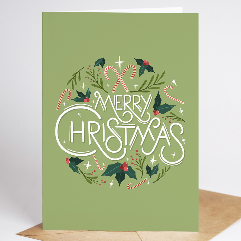 Corporate Christmas Cards Branded | Corporate | Company | Christmas Cards for Clients  Staff, Co-Workers, Teams & Clubs Christmas Cards - A6 - 4.1" x 5.8"