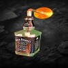Handcrafted Jack Daniel’s Bottle Wall Light – Industrial Whiskey Bottle Lamp, Vintage Bar Décor, Man Cave Lighting