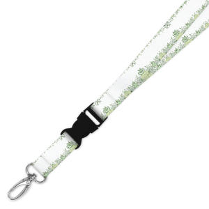 Double Breakaway Lanyard - Succulents