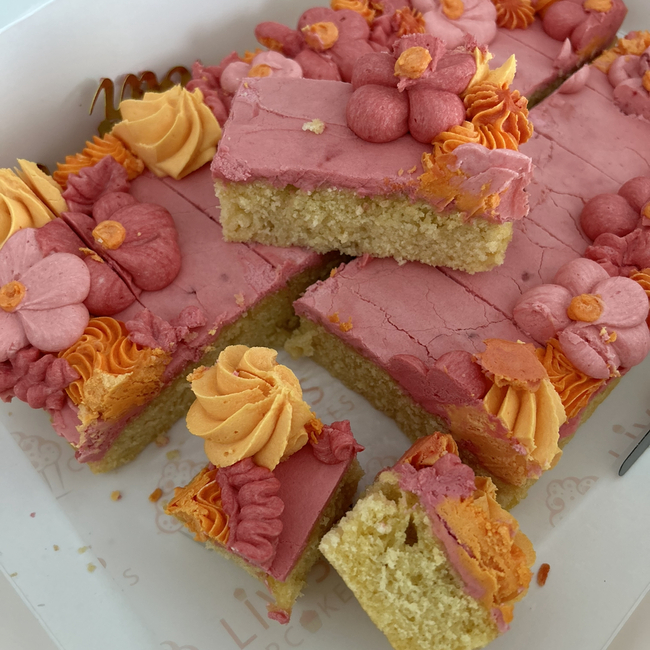Sheet cake