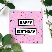 Happy Birthday Card, Quirky Birthday Card