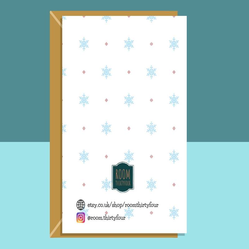 Christmas Scratch & Reveal Card Personalised - For Him or For Her-  Ideal for Boyfriend, Girlfriend, Husband or Wife this Xmas - Customised