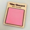 Personalised Sticky Note Holder / Teacher gift Thank you End of Term Gift / Sticky note holder /Personalised office gift Stationery. - Font 1 - Pink