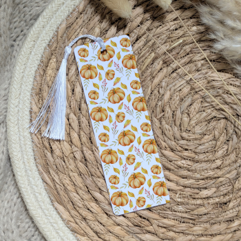 Autumn Pumpkin Bookmark