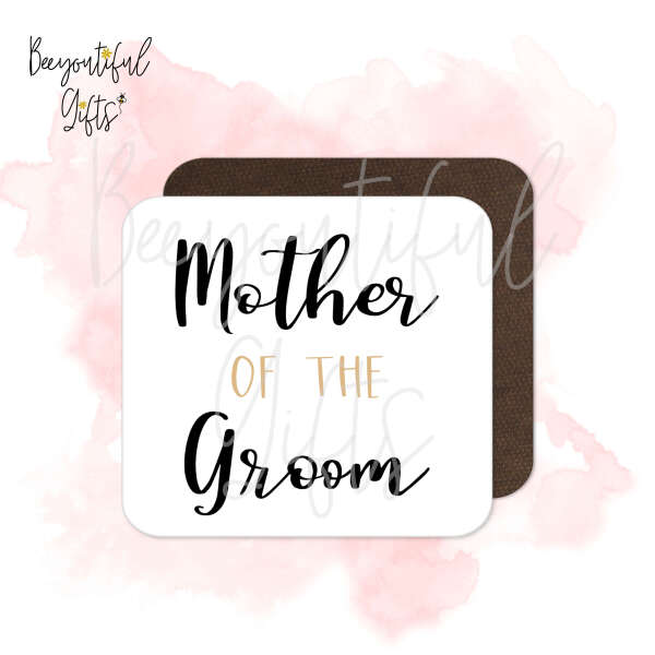 Personalised Wedding Party Coaster - Name of Guest