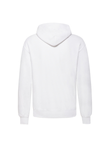 Personalised Fruit of the Loom Overhead Hoodie - White - S