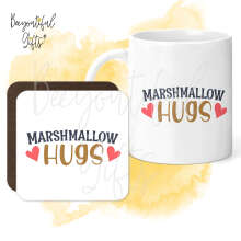 Mug & Coaster Set - Marshmallow Hugs