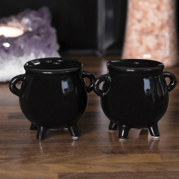 Cauldron Cruet Salt and Pepper Set