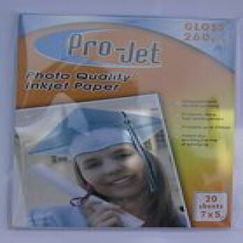 7x5 Projet 260gsm Glossy Photo Paper