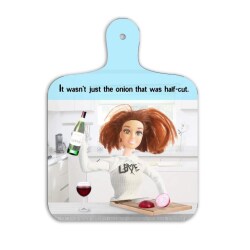 Fun Chopping Board | Trollied Dollies | Kitchen Gift |