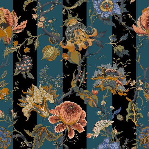 ATHENA STRIPE - TEAL