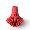 The Kiva Vase, Modern and Unique Home Decor for Dried and Preserved Flower Arrangement - Black