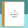 Anniversary Card for Boyfriend, Fiance, Husband - Funny Card on Your Anniversary - Personalised Inside - Love Gift Ideas - Blank inside - Regular - Matte