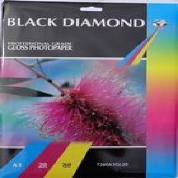 A3 260gsm Black Diamond Gloss Photo Paper