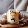 Personalised Glass Coffee Mug