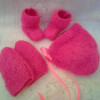 Baby Girls 6 Piece Dress Outfit - Chest Size