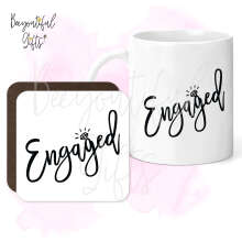 Mug & Coaster Set - Engaged