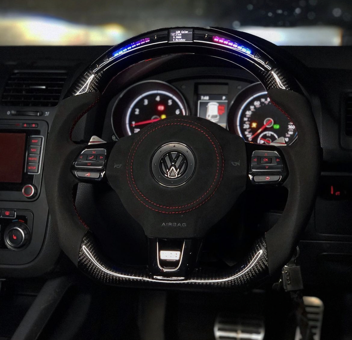 MK6 VW CUSTOM STEERING WHEEL